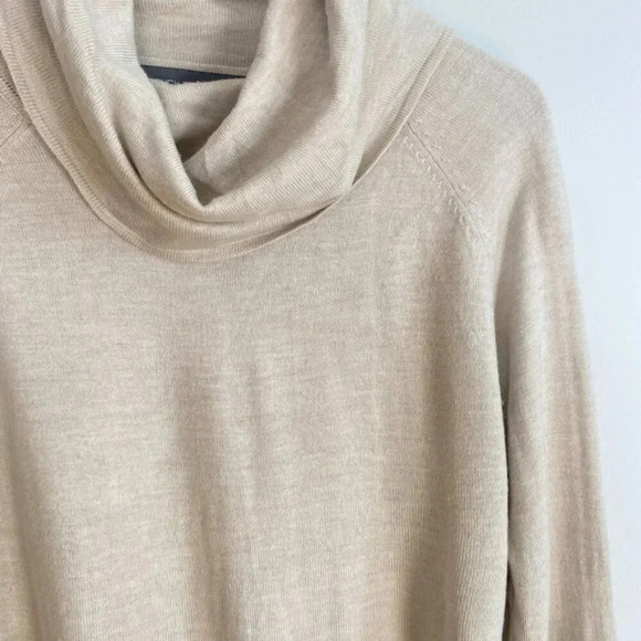 French Connection Oatmeal Cowl Neck Sweater - Picture 3 of 10